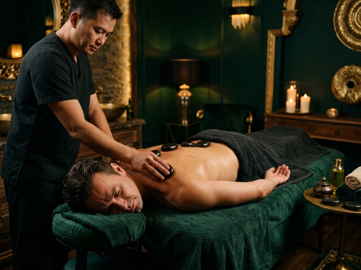 Phòng Massage Đá Nóng Giải Cơ